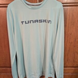 Men's Tunaskin Aqua Long Sleeve Tee
